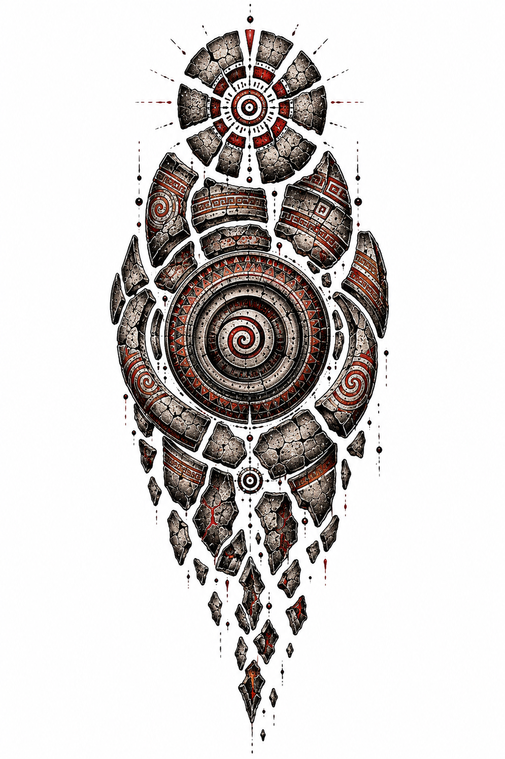 ORIGIN HEARTH RELIC from the Cucuteni — EUR 15 tattoo collection